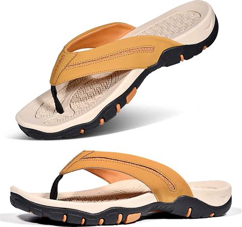 best men's flip flops for plantar fasciitis|best flip flops for heel support.